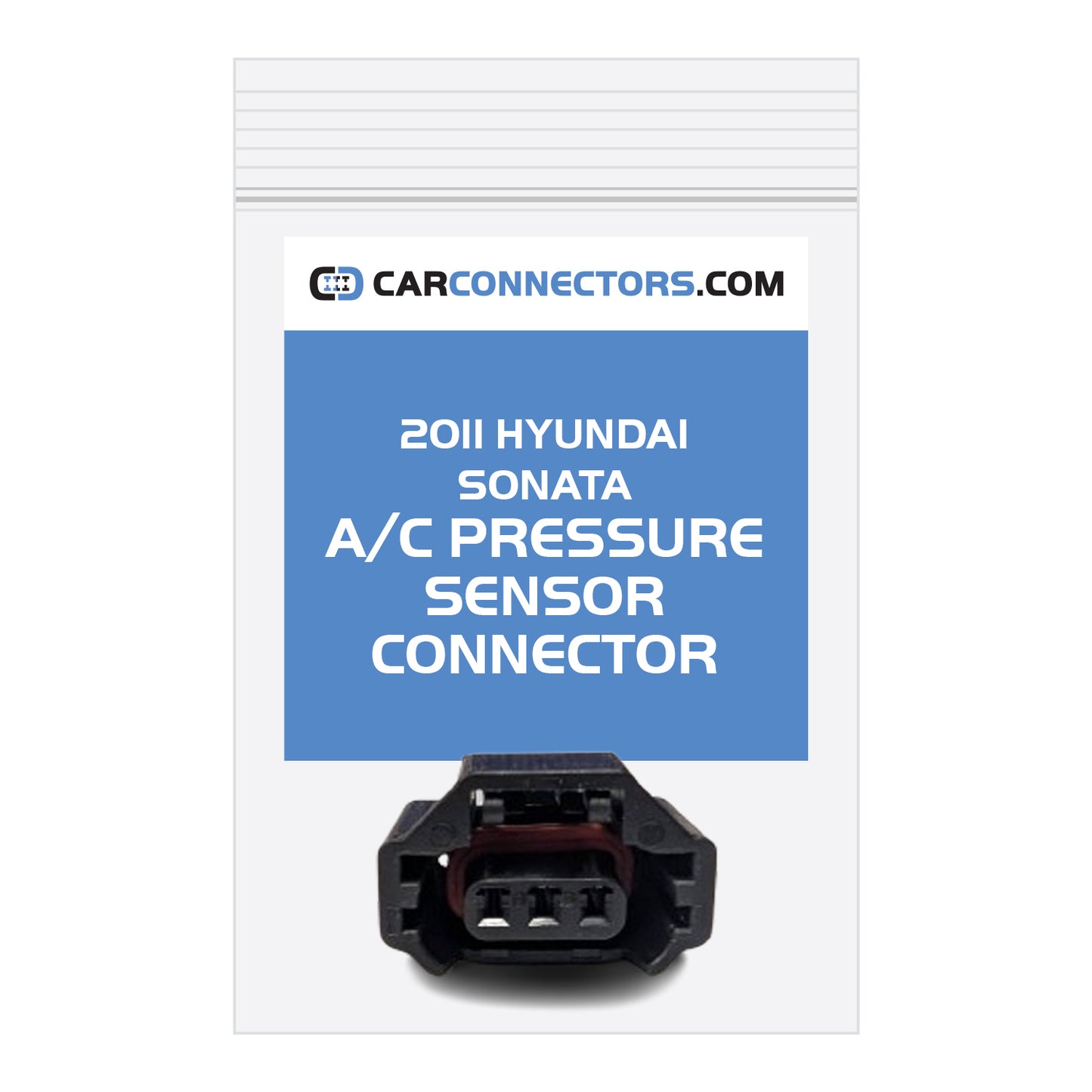 AC Pressure Sensor (Version B) Connector for 2011 Hyundai Sonata