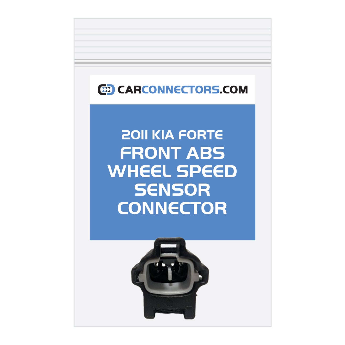 Front ABS Wheel Speed Sensor Connector for 2011 Kia Forte