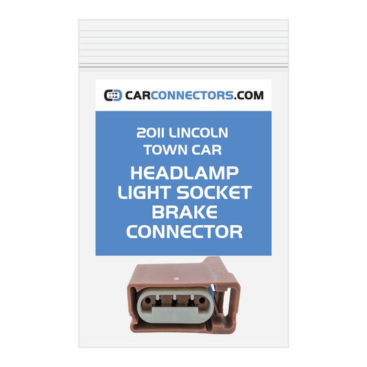 Headlamp Light Socket Brake Connector for 2011 Lincoln Town Car