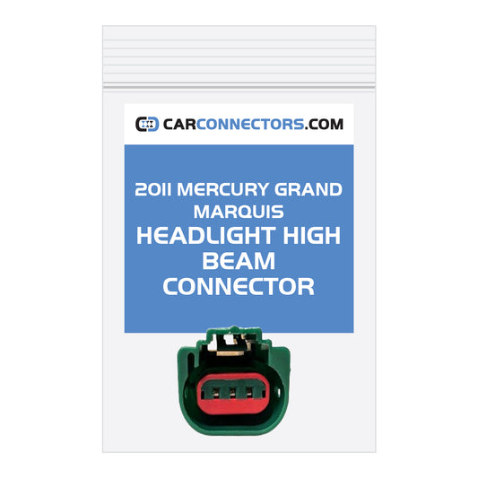 Headlight High Beam Connector for 2011 Mercury Grand Marquis