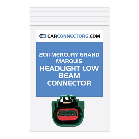 Headlight Low Beam Connector for 2011 Mercury Grand Marquis