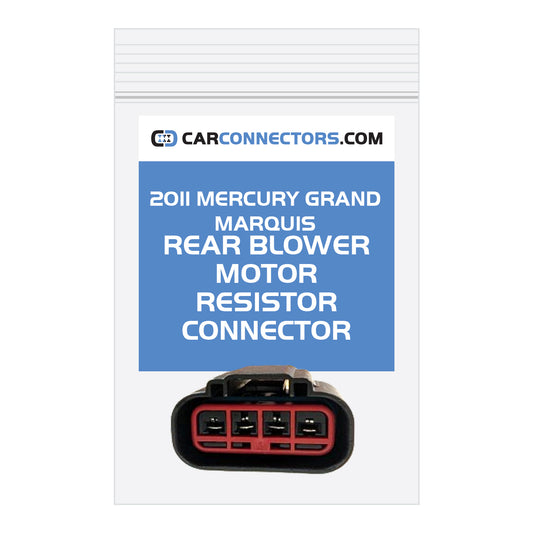 Rear Blower Motor Resistor Connector for 2011 Mercury Grand Marquis