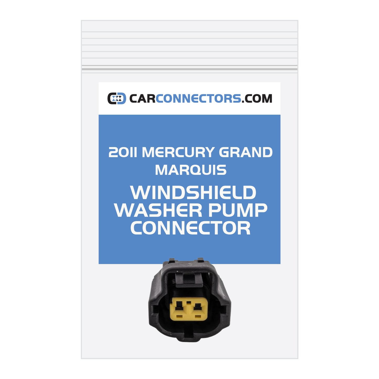 Windshield Washer Pump Connector for 2011 Mercury Grand Marquis
