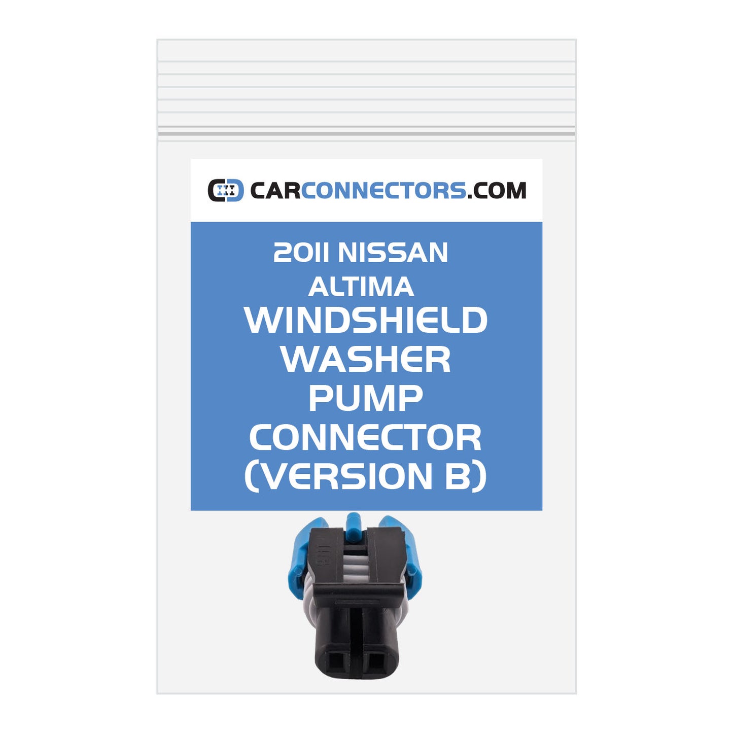 Windshield Washer Pump (Version B) Connector for 2011 Nissan Altima