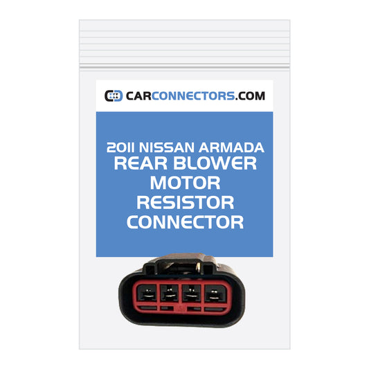 Rear Blower Motor Resistor Connector for 2011 Nissan Armada