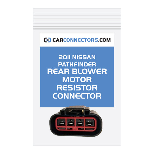 Rear Blower Motor Resistor Connector for 2011 Nissan Pathfinder