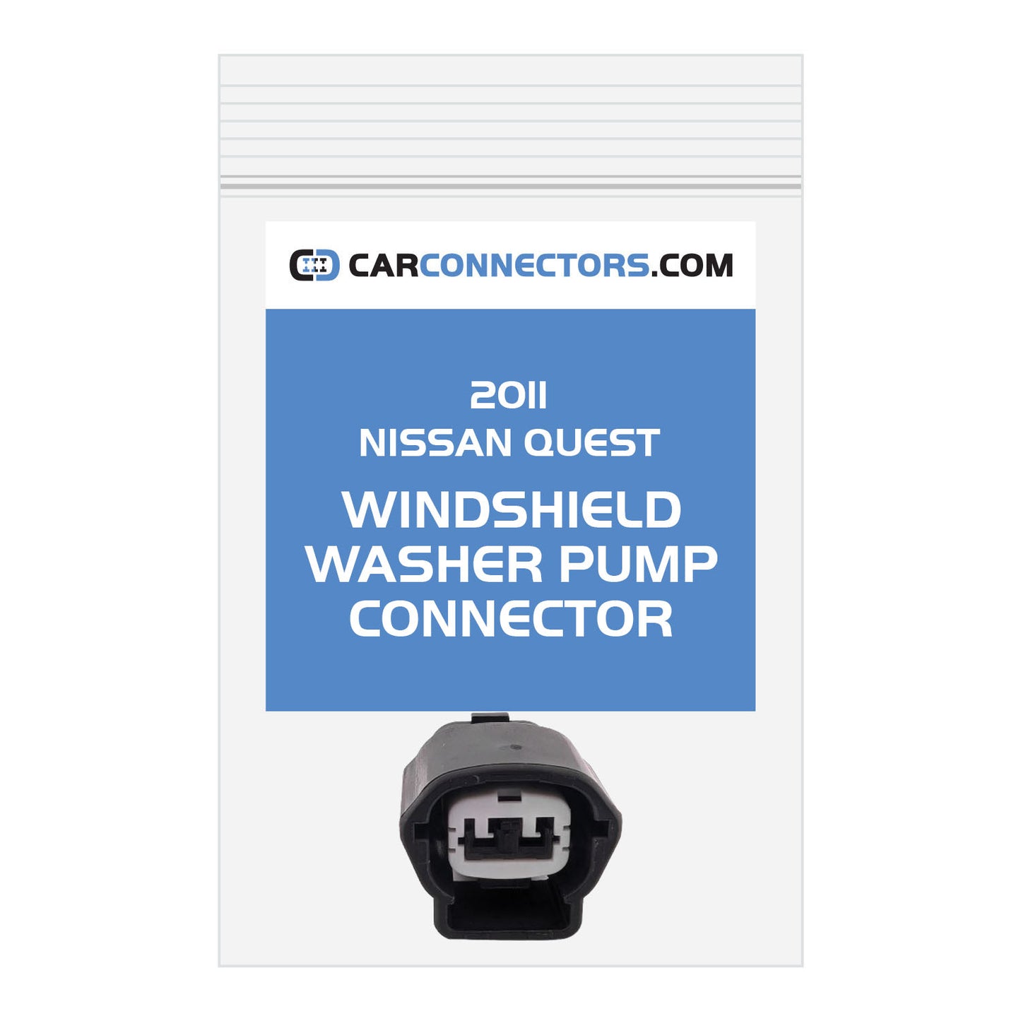 Windshield Washer Pump Connector for 2011 Nissan Quest