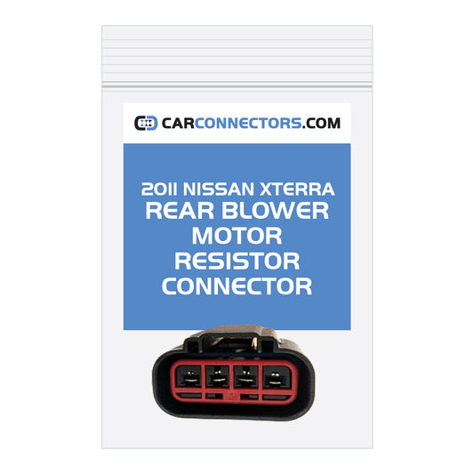Rear Blower Motor Resistor Connector for 2011 Nissan Xterra