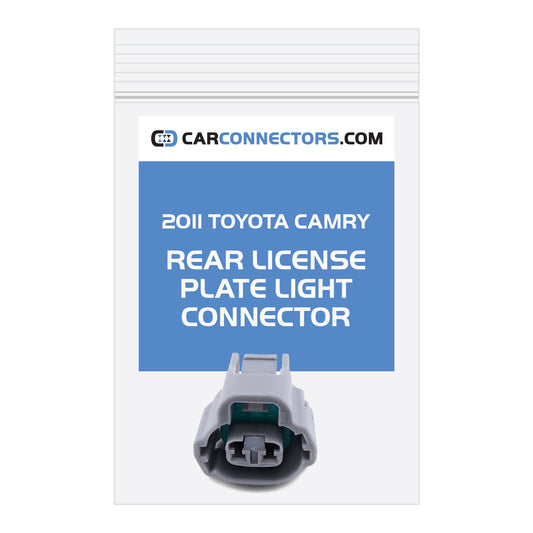 Rear License Plate Light Connector for 2011 Toyota Camry