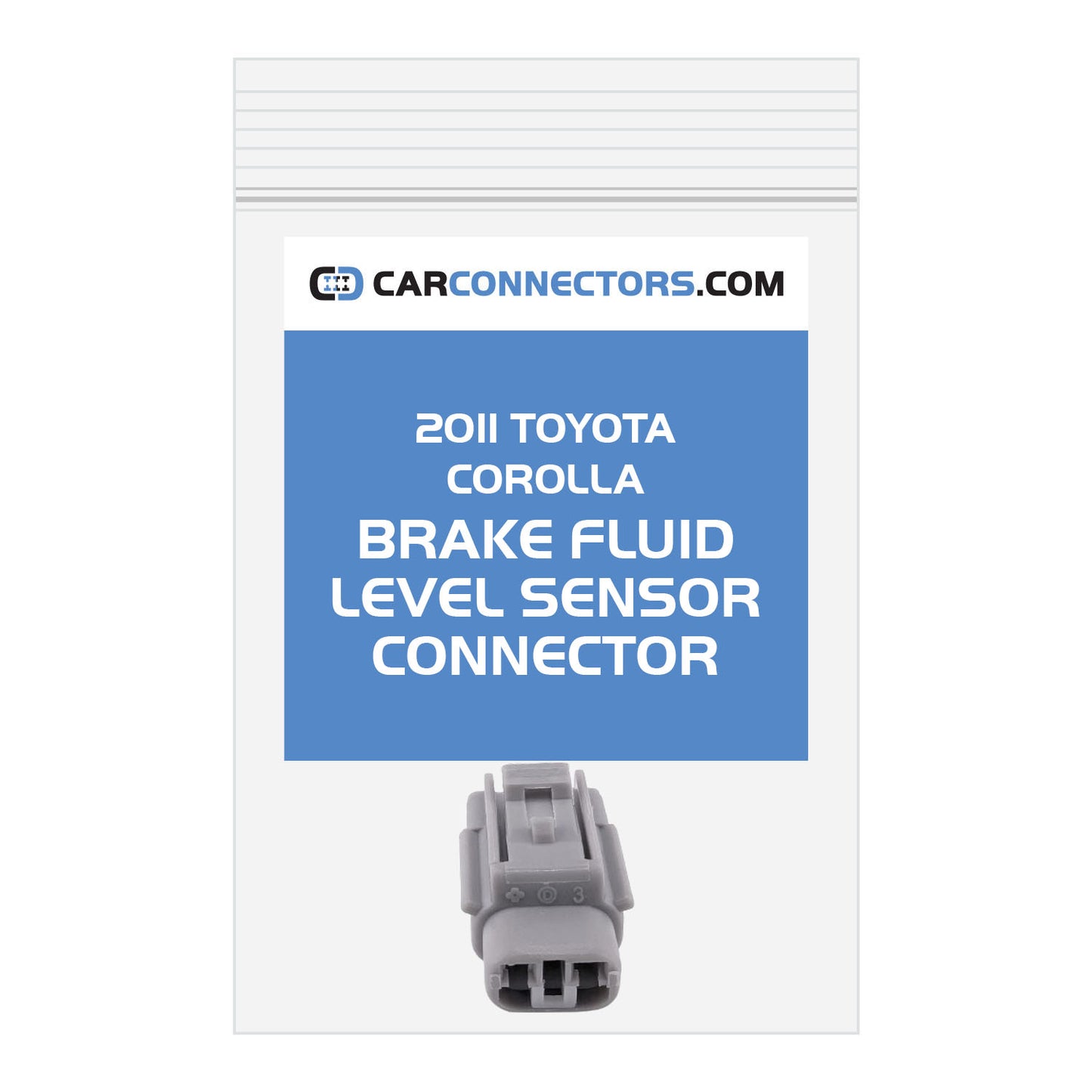 Brake Fluid Level Sensor Connector for 2011 Toyota Corolla