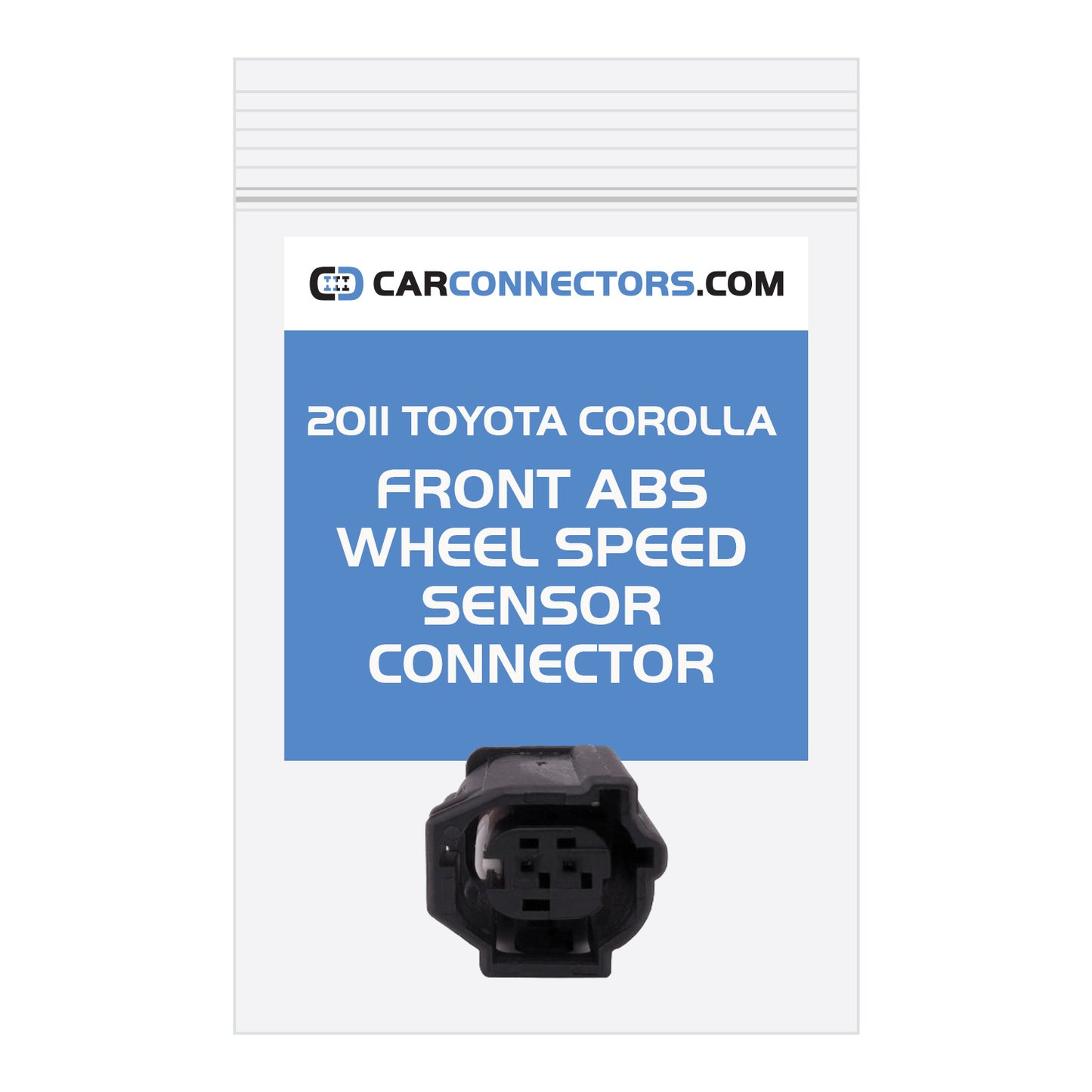 Front ABS Wheel Speed Sensor Connector for 2011 Toyota Corolla