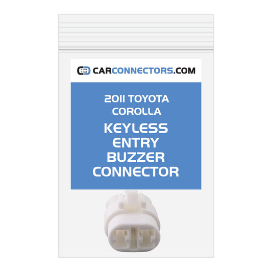 Keyless Entry Buzzer Connector for 2011 Toyota Corolla