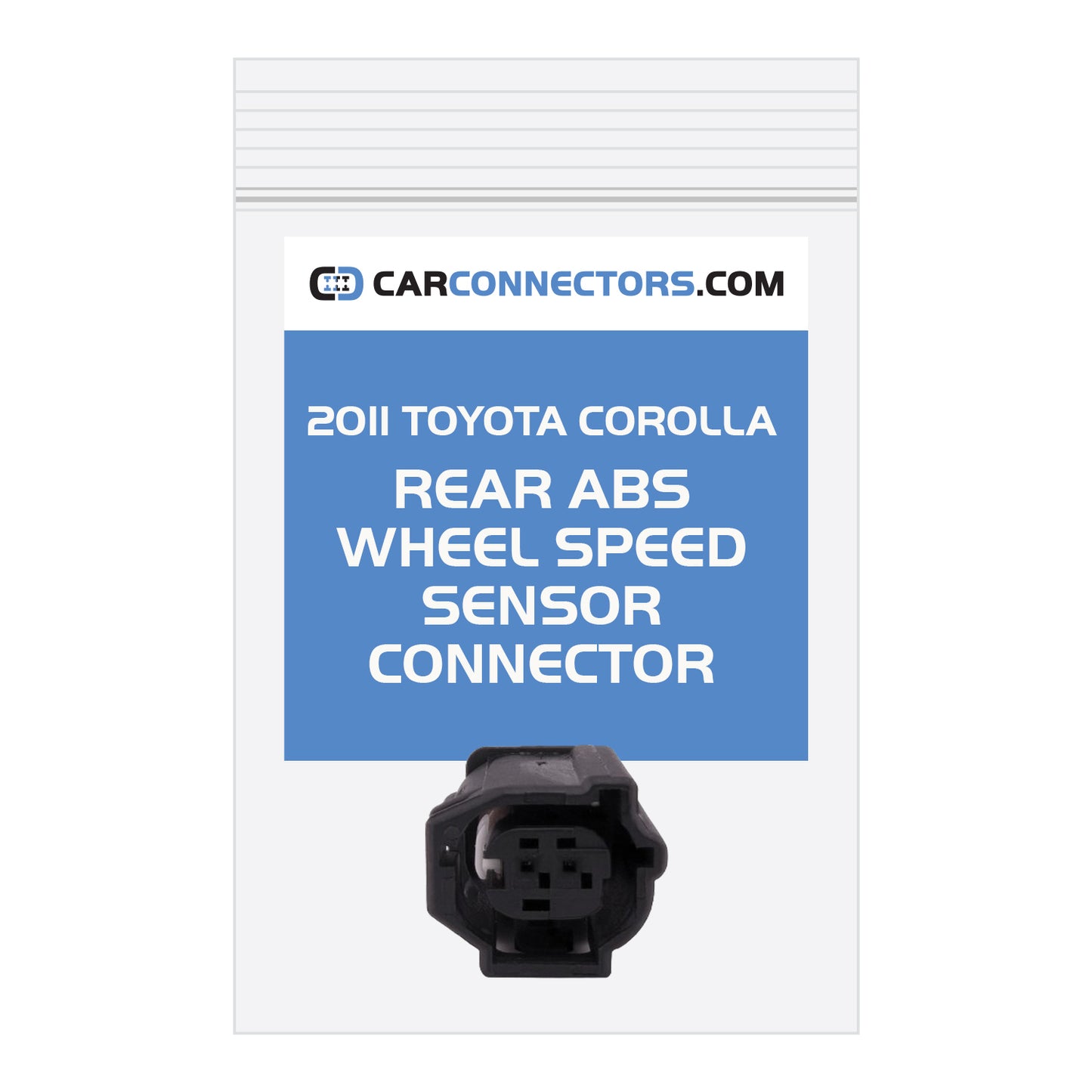 Rear ABS Wheel Speed Sensor Connector for 2011 Toyota Corolla