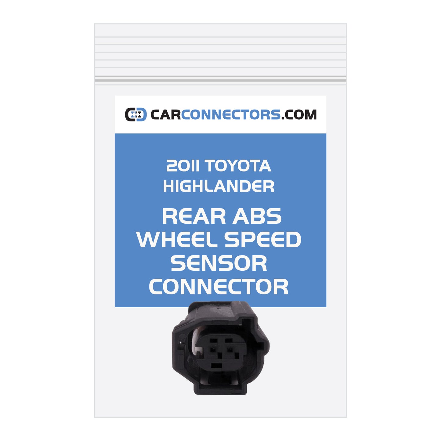 Rear ABS Wheel Speed Sensor Connector for 2011 Toyota Highlander