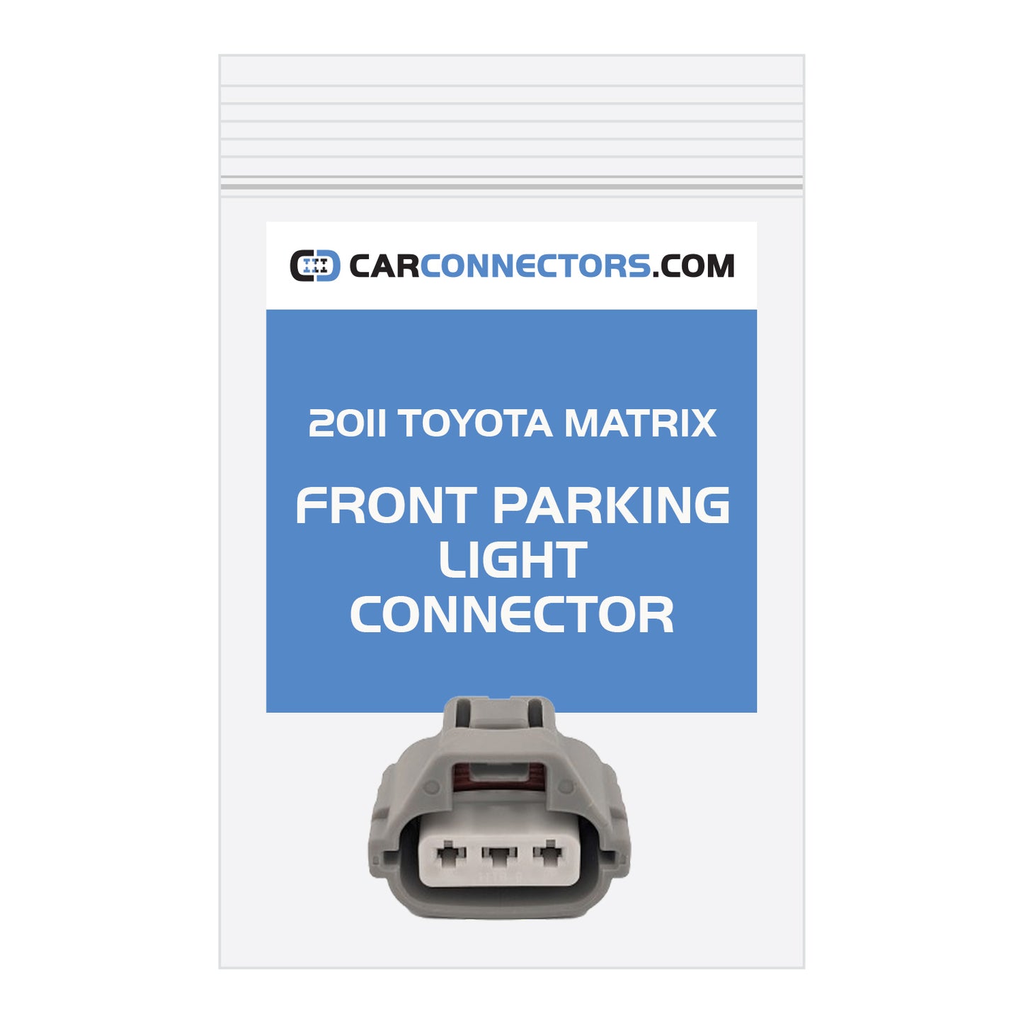 Front Parking Light Connector for 2011 Toyota Matrix