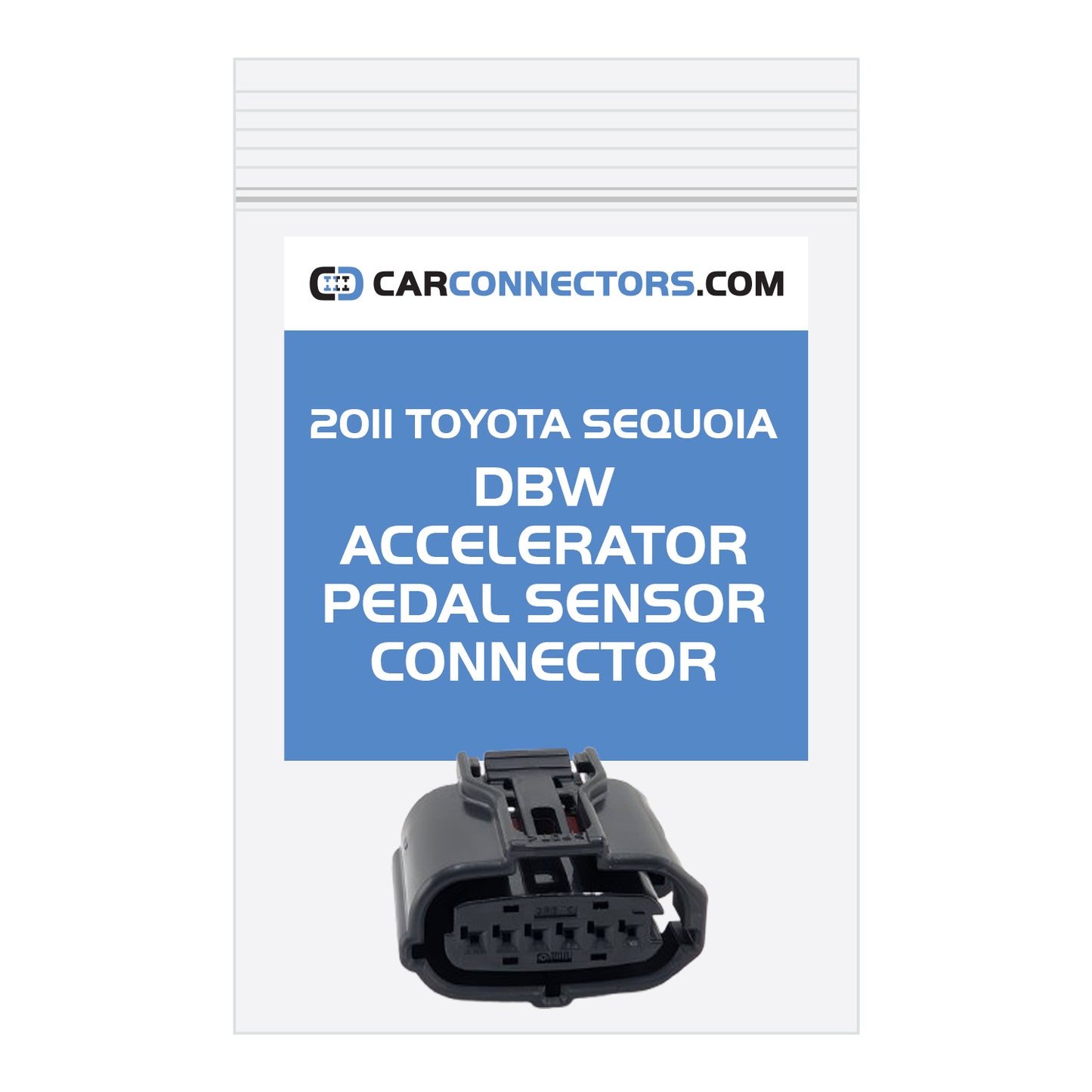 DBW Accelerator Pedal Sensor Connector for 2011 Toyota Sequoia