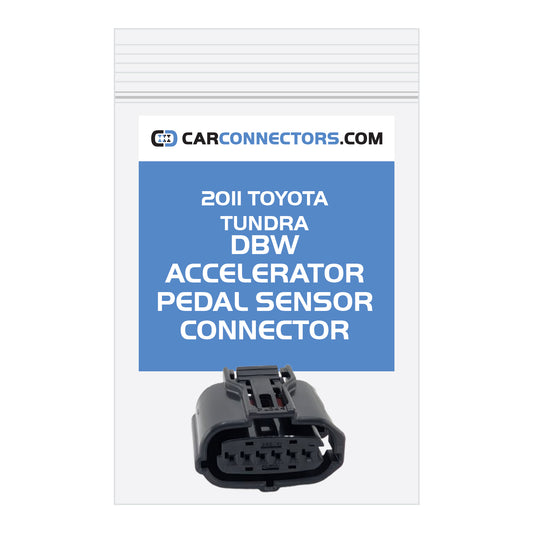 DBW Accelerator Pedal Sensor Connector for 2011 Toyota Tundra