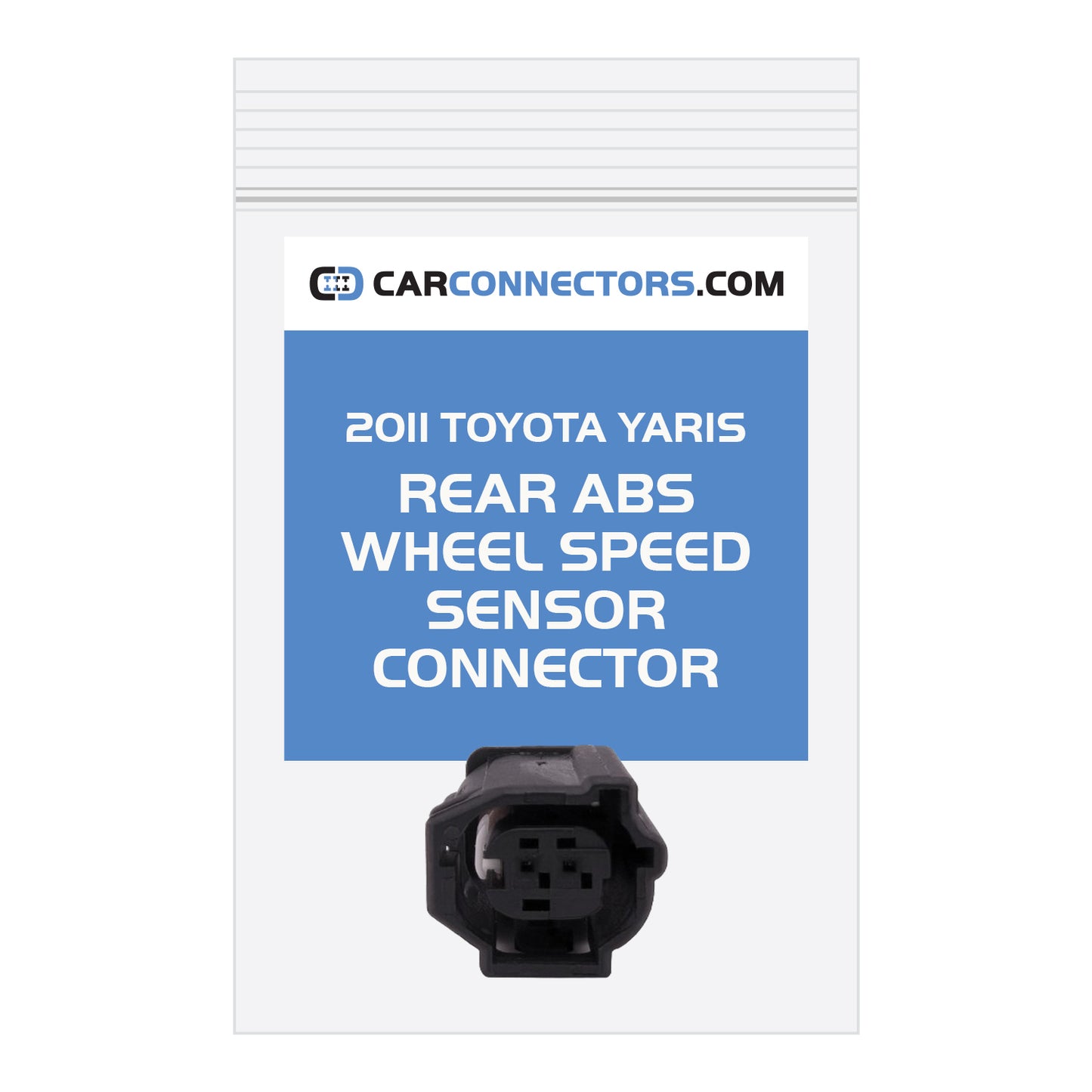 Rear ABS Wheel Speed Sensor Connector for 2011 Toyota Yaris