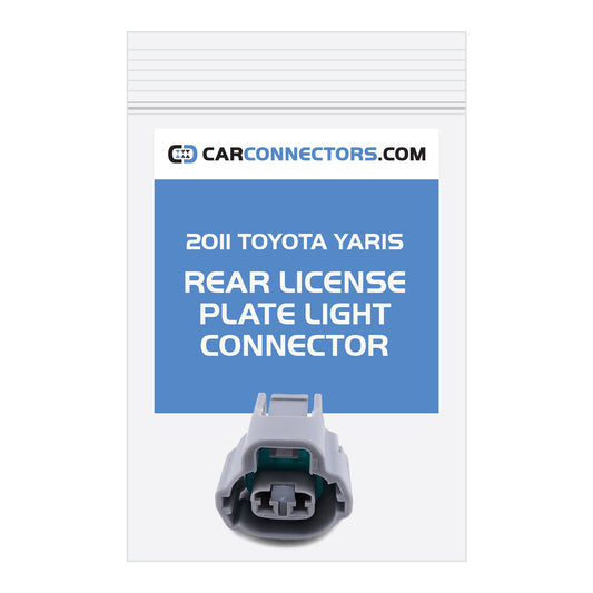 Rear License Plate Light Connector for 2011 Toyota Yaris