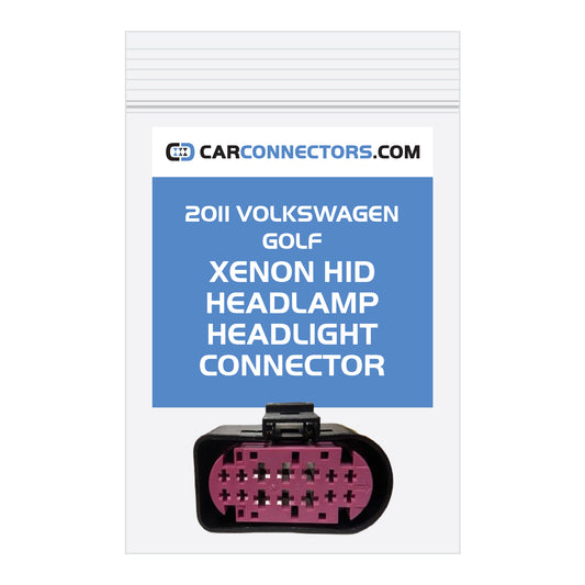 Xenon HID Headlamp Headlight Connector for 2011 Volkswagen Golf