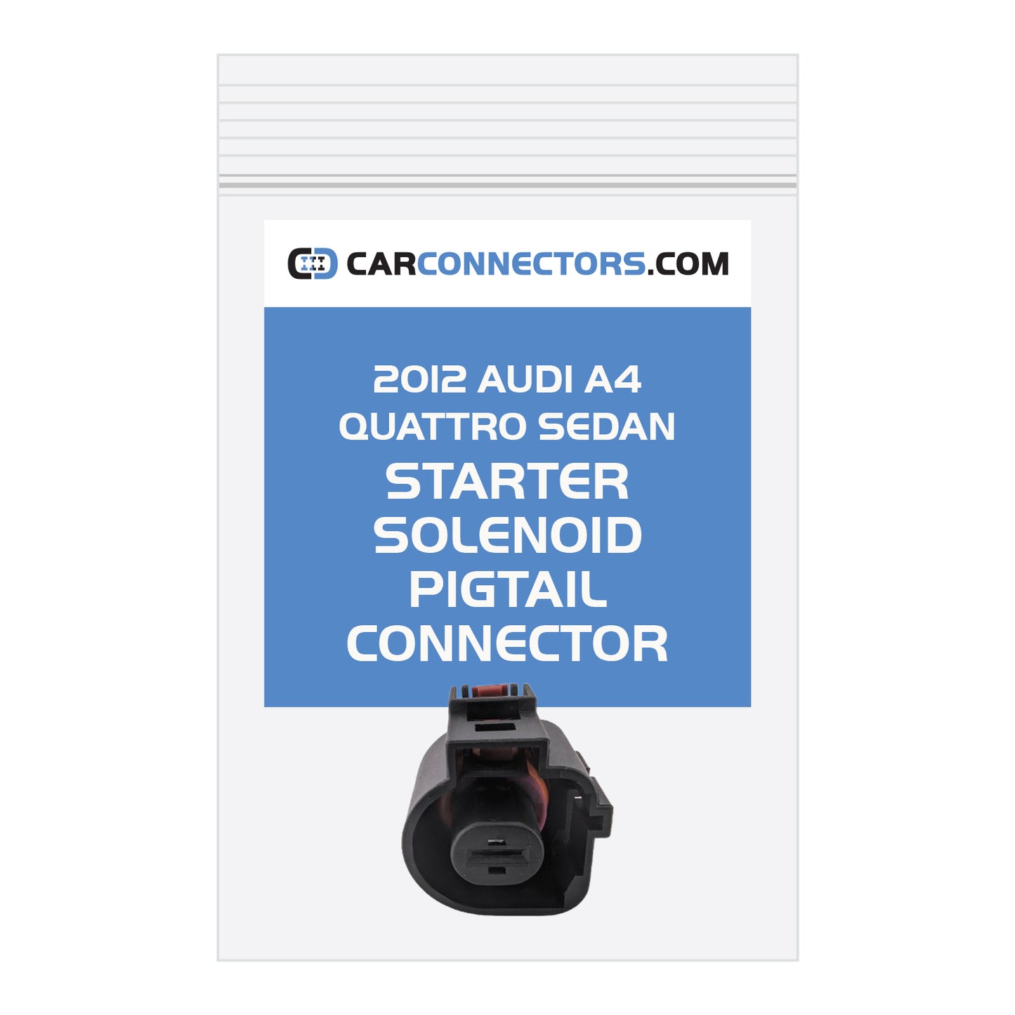 Starter Solenoid Pigtail Connector for 2012 Audi A4 Quattro Sedan