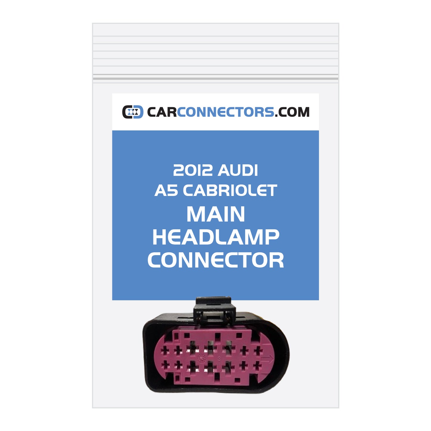 Main Headlamp Connector for 2012 Audi A5 Cabriolet