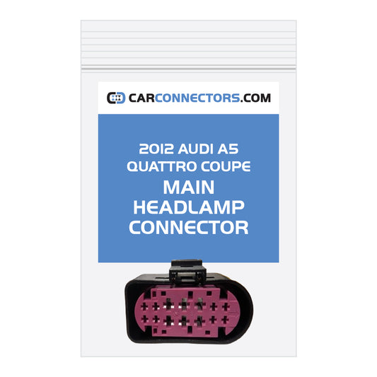 Main Headlamp Connector for 2012 Audi A5 Quattro Coupe