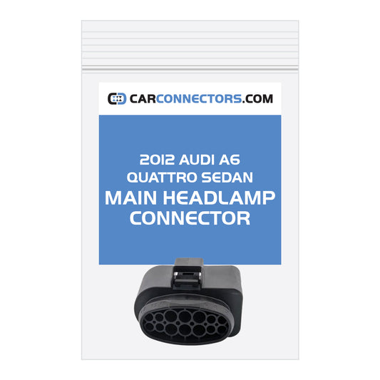 Main Headlamp Connector for 2012 Audi A6 Quattro Sedan