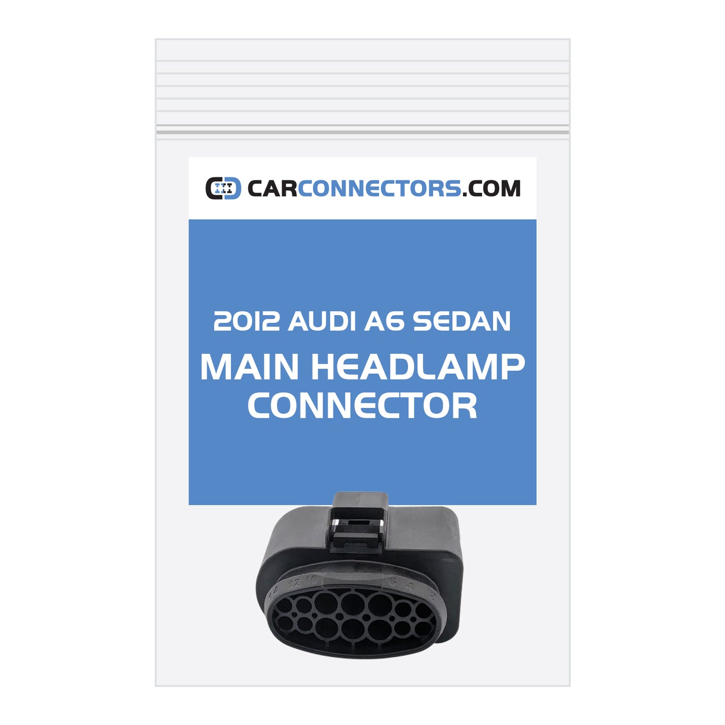 Main Headlamp Connector for 2012 Audi A6 Sedan