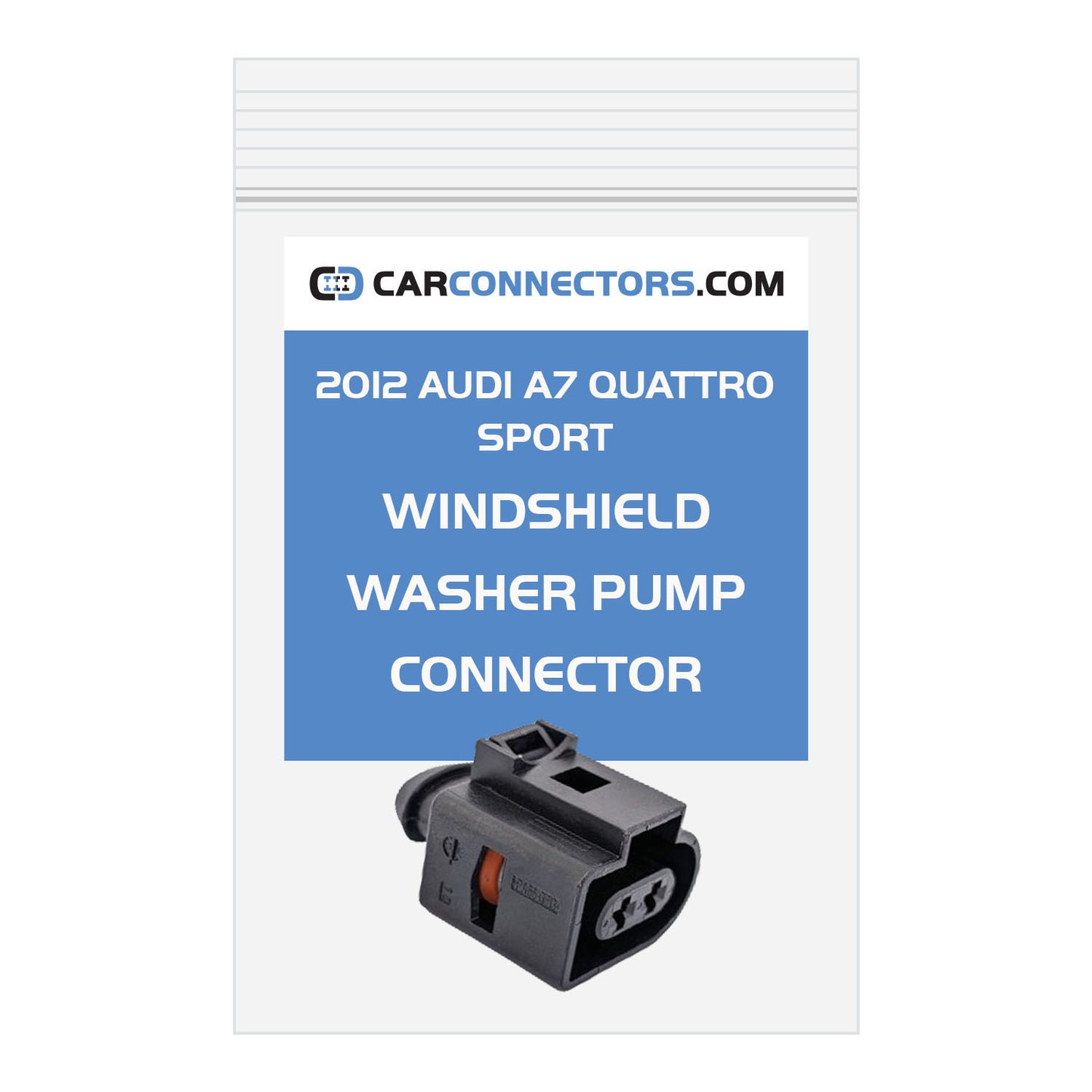 Windshield Washer Pump Connector for 2012 Audi A7 Quattro Sport