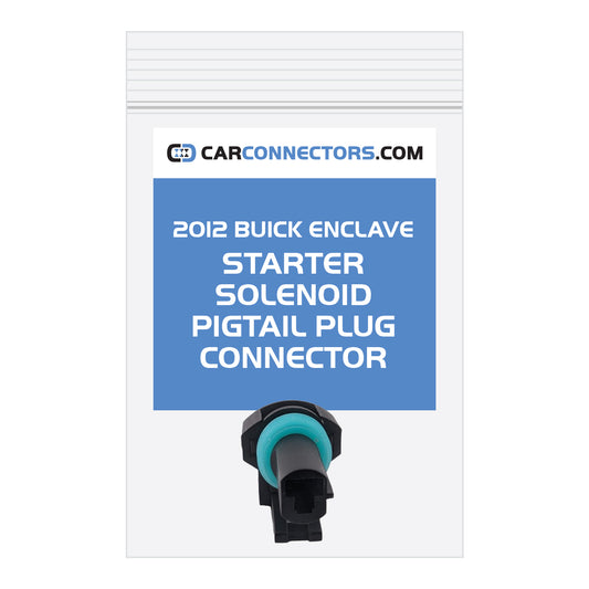 Starter Solenoid Pigtail PLUG Connector for 2012 Buick Enclave