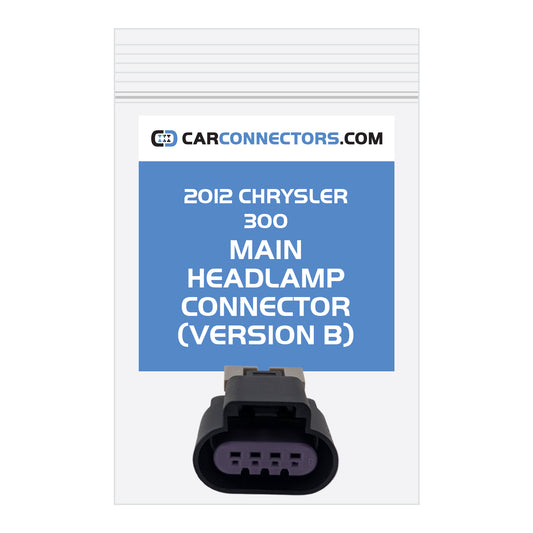Main Headlamp (Version B) Connector for 2012 Chrysler 300