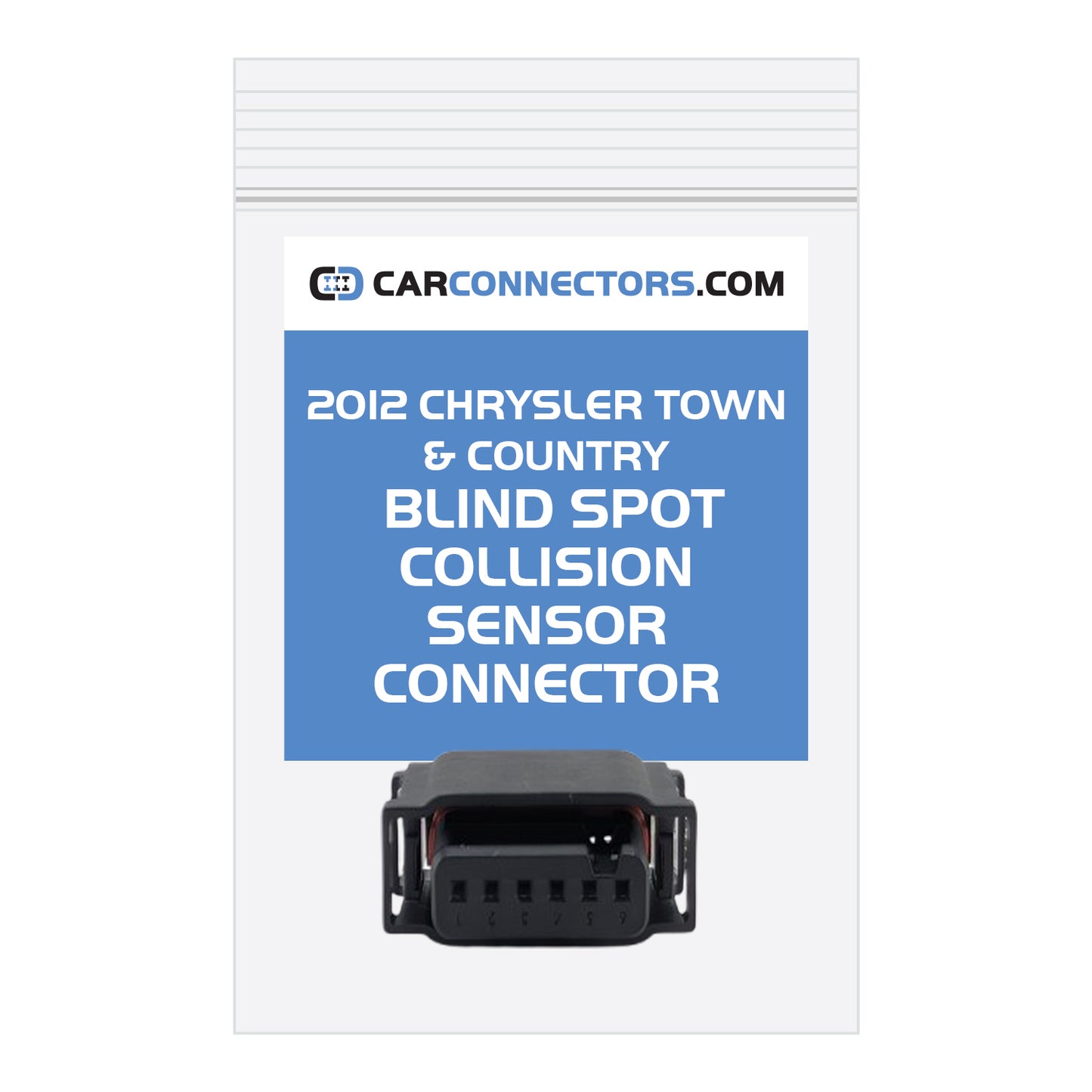 Blind Spot Collision Sensor Connector for 2012 Chrysler Town & Country
