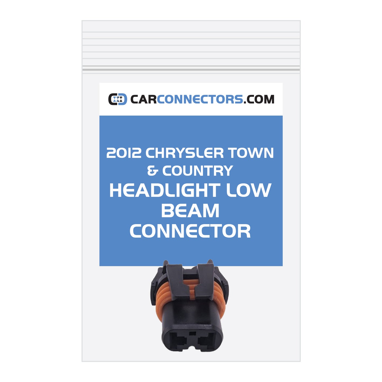 Headlight Low Beam Connector for 2012 Chrysler Town & Country