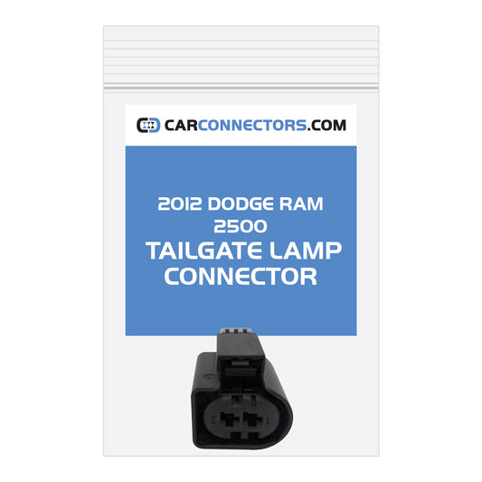 Tailgate Lamp Connector for 2012 Dodge Ram 2500