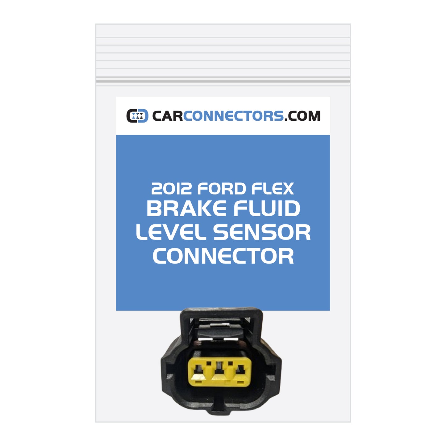 Brake Fluid Level Sensor Connector for 2012 Ford Flex