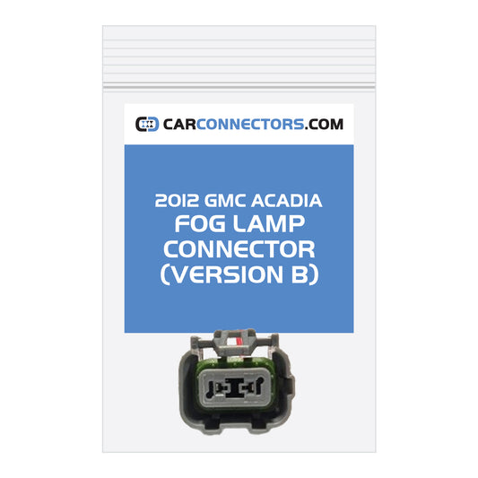 Fog Lamp (Version B) Connector for 2012 GMC Acadia