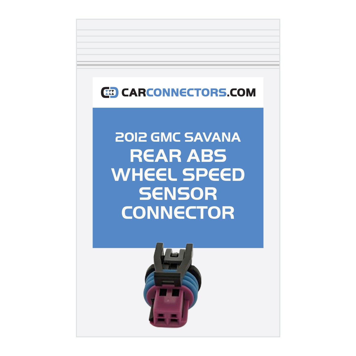 Rear ABS Wheel Speed Sensor Connector for 2012 GMC Savana