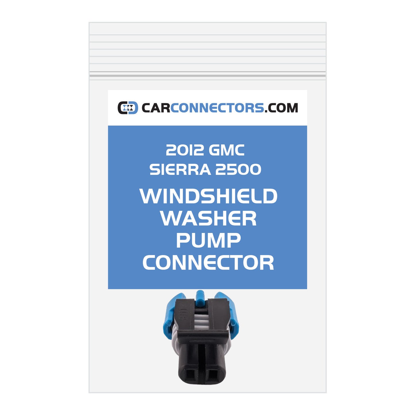 Windshield Washer Pump Connector for 2012 GMC Sierra 2500