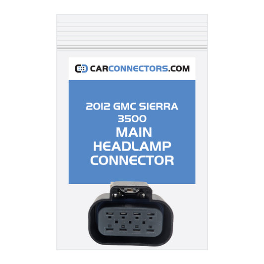 Main Headlamp Connector for 2012 GMC Sierra 3500