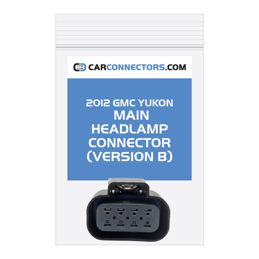 Main Headlamp (Version B) Connector for 2012 GMC Yukon