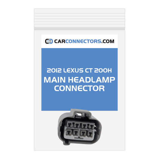 Main Headlamp Connector for 2012 Lexus CT 200H