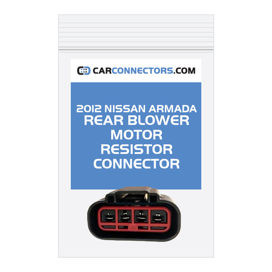 Rear Blower Motor Resistor Connector for 2012 Nissan Armada