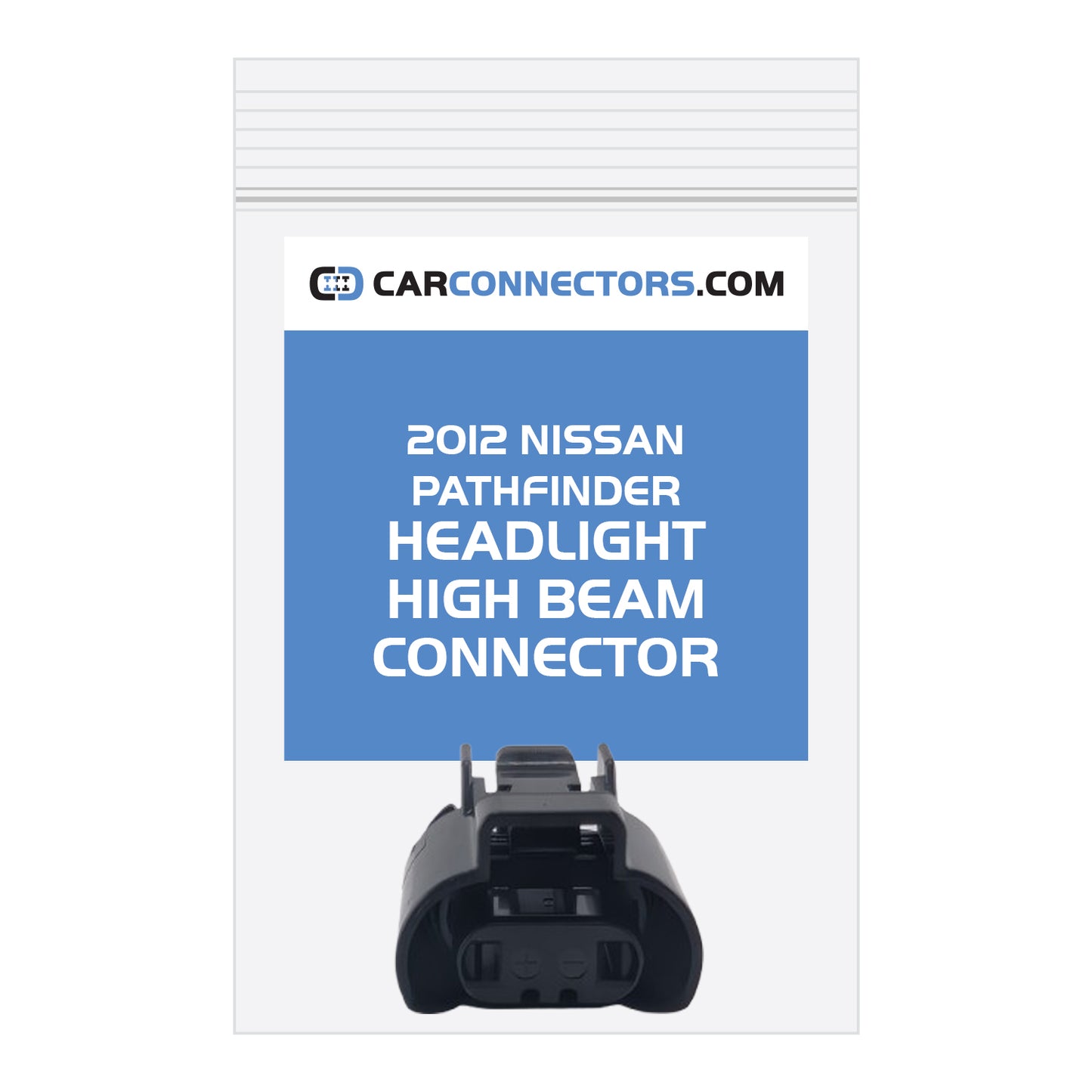 Headlight High Beam Connector for 2012 Nissan Pathfinder