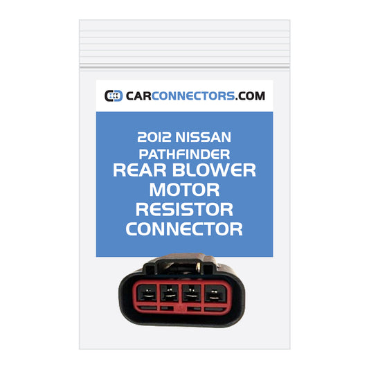Rear Blower Motor Resistor Connector for 2012 Nissan Pathfinder