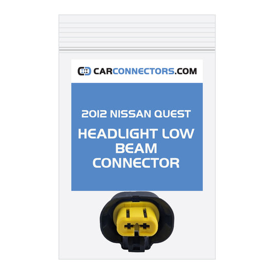 Headlight Low Beam Connector for 2012 Nissan Quest