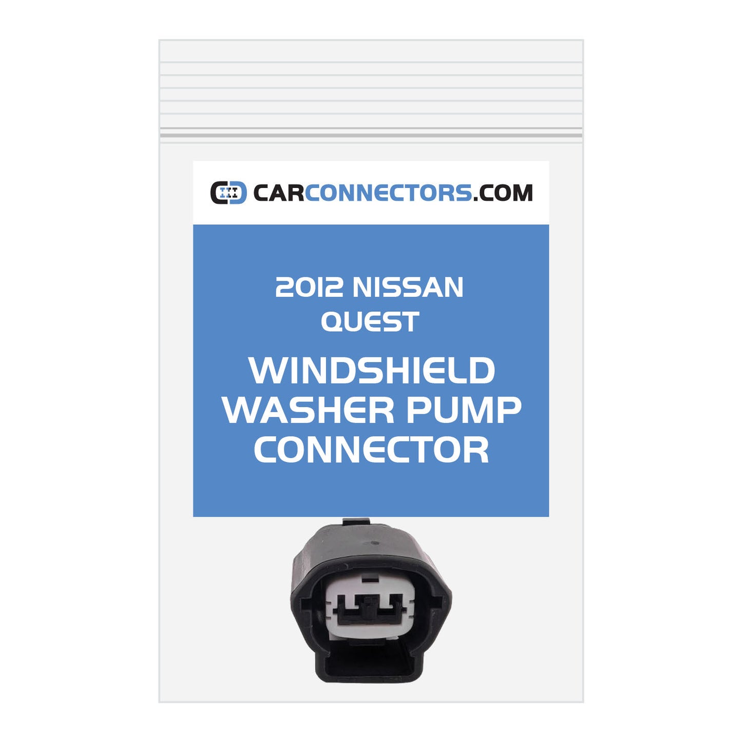 Windshield Washer Pump Connector for 2012 Nissan Quest