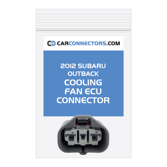 Cooling Fan ECU (Version B) Connector for 2012 Subaru Outback