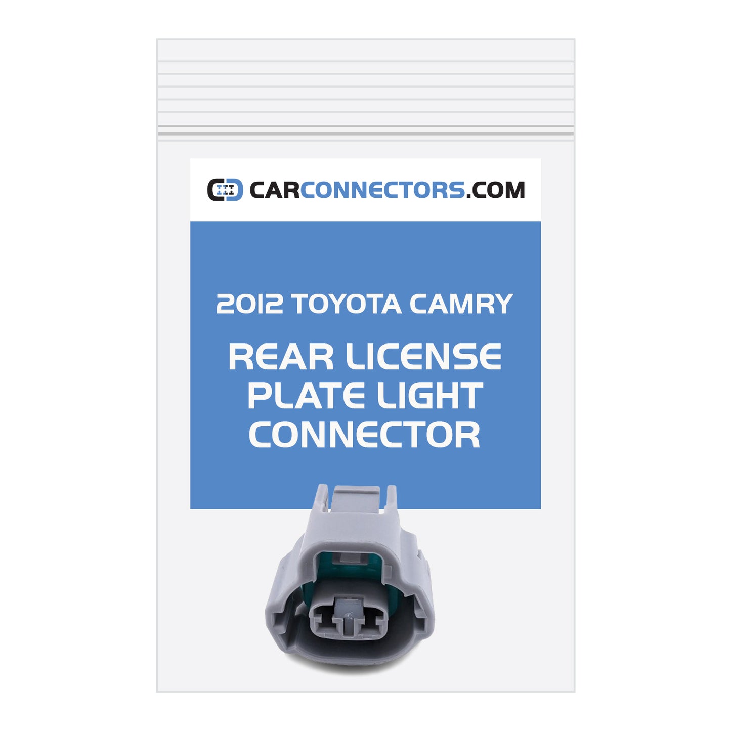 Rear License Plate Light Connector for 2012 Toyota Camry