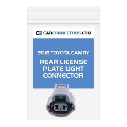 Rear License Plate Light Connector for 2012 Toyota Camry